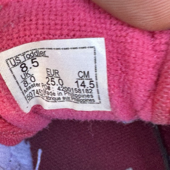 Size 8.5c - Vans Toddler Infant Baby  High Top SK8-Hi‎ Micro Sequins Zip Shoes - Picture 8 of 9